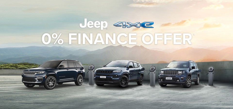Jeep 4xe 0% Finance Offer